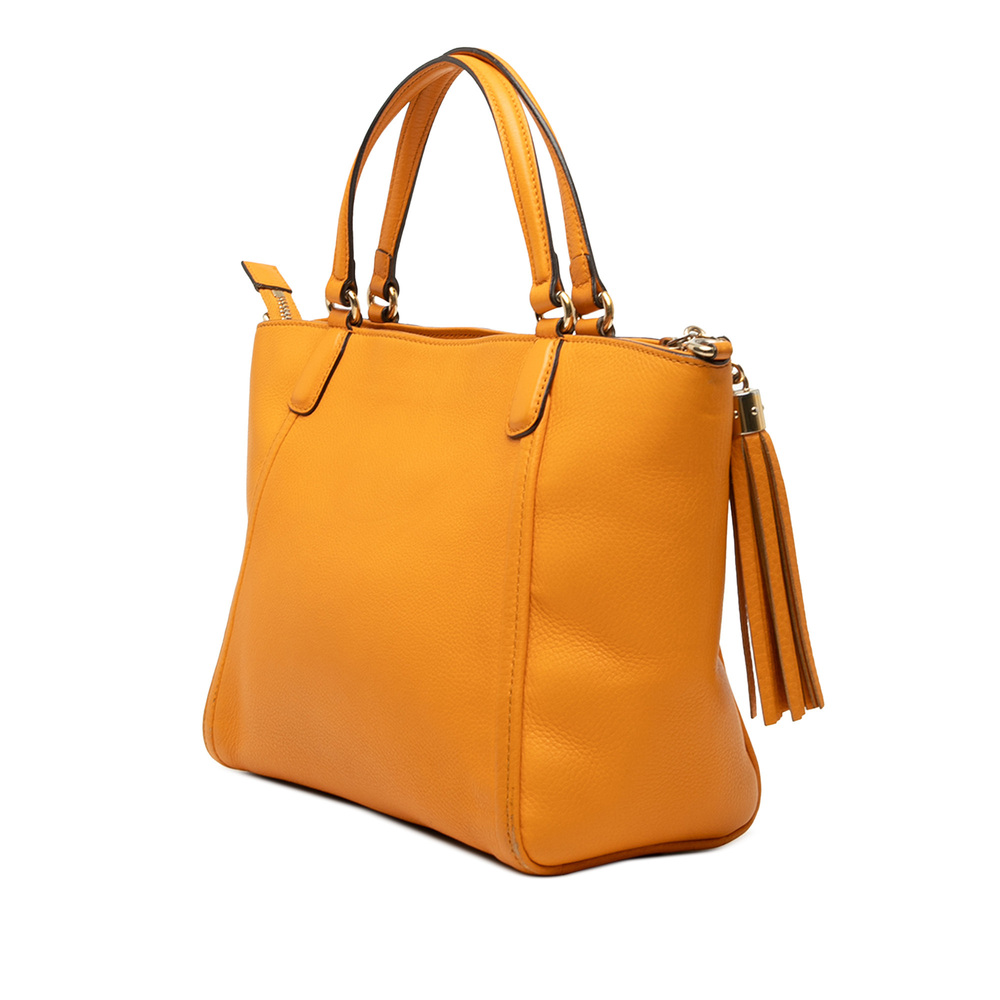 Pre-Loved Gucci Small Calfskin Soho Cellarius Satchel - Picture 2 of 8